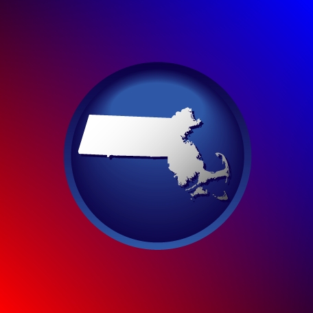 massachusetts shape icon